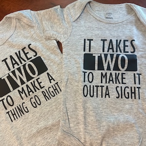 Twin Onesies Short Sleeve