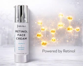Jouvence Retinol Face Cream | Hydrating Anti-Aging Wrinkle Defense