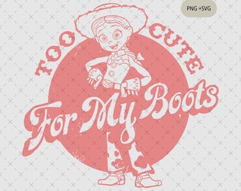 Toy Story Jessie Cowgirl PNG, SVG (Digital File)