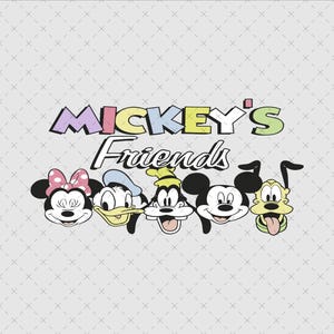 Mickey & Friends SVG, Familienurlaub Png, Familienausflug Png, Vacay Mode Png, Magic Kingdom Png, Mickey Png, Maus Png, digitale Datei