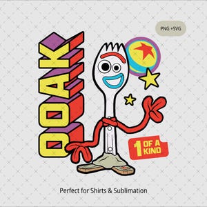Forky Png Svg, Toy Story Png Svg, Toy Story divertido Png Svg, PNG divertido Svg, Archivo SVG para Cricut, Vacaciones familiares Png, Archivo digital