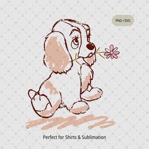 Lady and Tramp Dogs Png, Cute Dogs PNG, Lady and Tramp Svg, Lady and Tramp Png, Lady and Tramp Sublimation, Digital File, Instant Download