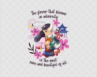 Mulan Princess Svg, Cute Princess Svg, Mulan Svg, Mulan Birthday, Instant Download, Mulan Princess Png, Digital File