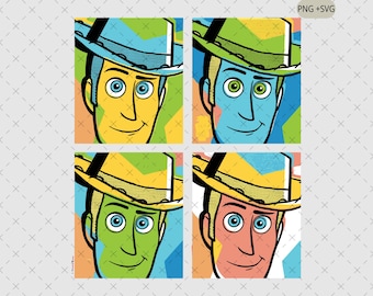 Toy Story Family Vacation Clipart, Woody Buzz Png Svg (Digital File)