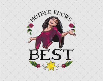 Mother Gothel PNG: Rapunzel Villain Digital Art (Commercial Use)
