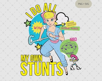 Retro Bo Peep PNG SVG, Toy Story Girls Squad, Shirt Design (Digital Download)