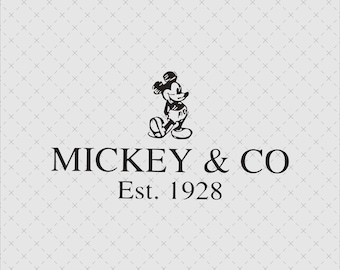 Retro Mickey Mouse PNG, Family Vacation, Magic Kingdom (Digital File)