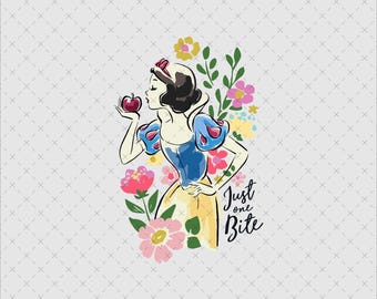 Snow White PNG, Princess Shirt Design, Family Vacation (Digital Download)
