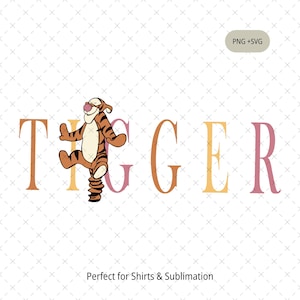 Tigger Png, Tigger Svg, Winnie The Pooh Shirt Png, Winnie The Pooh Png, Winnie The Pooh Sublimation, Family Vacation Png