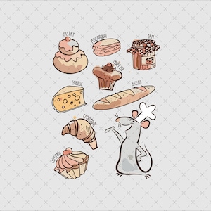Ratatouille Svg, Ratatouille Cricut Svg, Ratatouille Png, Ratatouille Silhouette, Ratatouille, Ratatouille Sublimation, Digital File