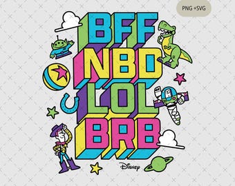 Toy Story Family Vacation SVG PNG Bundle (Digital Download)