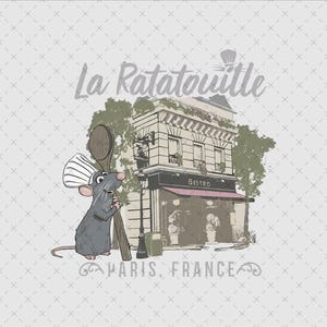Ratatouille Svg, Ratatouille Cricut Svg, Ratatouille Png, Ratatouille Silhouette, Ratatouille, Ratatouille Sublimation, Digital File