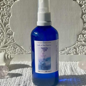 Salt of the Nerve | 1:1 Extract Magnesium | Sleep & Muscle Recovery | Natural Pain Relief | Organic Relaxation Body Spray | Handmade | 100ml