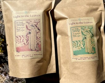 Organic St. John's Wort Herbal Tea: Holy Tulsi Blend, Mood Support