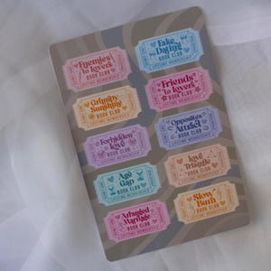 The Tropes Kindle Insert - Kindle Accessories Bookish Goods
