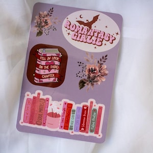 Romance Romantasy pink/purple collage - Kindle Accessories Bookish Goods
