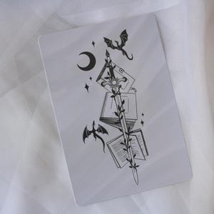 Romantasy Sword and Dragons - Kindle Accessories Bookish Goods