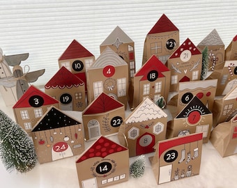 Christmas Village Advent Calendar