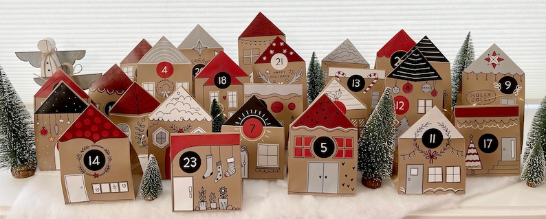 Christmas Village Advent Calendar image 2