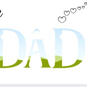 Cartão com foto editável BEST DAD – Presente para o Dia dos Pais para impressão – Download instantâneo, modelo Canva, cartão faça você mesmo para o pai, cartão personalizável para crianças