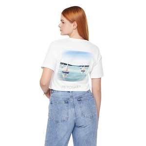 Walloon Lake, Petoskey, Michigan Tee- Perfect for Beach Days, Nautical Lovers, Travel, Adventure, Gift Ideas