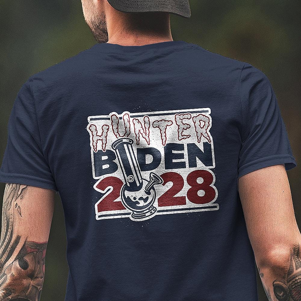 Hunter Biden For President 2028 T-shirt