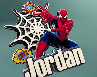 SpiderMan Cake Topper