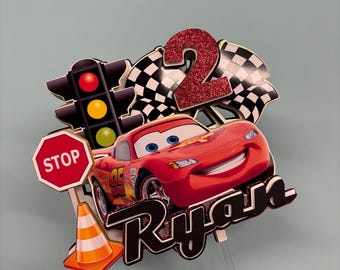 Cars Cake Topper - Lightning McQueen