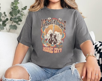 Nashville Shirt, Nashville Tshirt, Music City, Nashville Music Shirt, Tennessee Tee, Rock Roll T-shirt, Music Lover Tee, Songwriter T-shirt