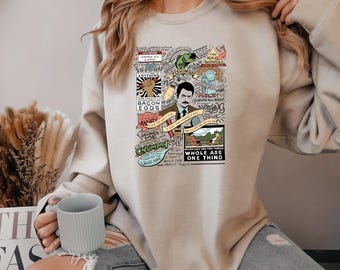 Ron Swanson Quotes Sweatshirt, Woman of the Year Sweatshirt, Christmas Present, Vintage Ron Swanson Sweatshirt, Funny Ron Swanson Merch