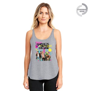 NKOTB Vintage Girl Tank Top, New Kids On The Block Tank Top, Classic Rock Concert Tank Top, NKOTB Concert Tank Top, Nkotb Tank Top