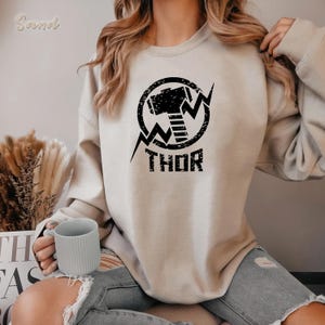 Thor Sweatshirt, Thor Odinson Sweatshirt, Avengers Sweatshirt, Superhero Sweatshirt, God of Thunder Sweatshirt, Hammer Throw Sweatshirt