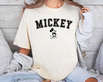 Cute Disney Mickey Mouse Shirt, Magic Kingdom Shirt, Family Birthday Gift, Mickey Mouse Shirt, Disney Vacation Shirt, Disneyland Shirt