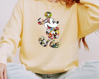Mickey Mouse Sweatshirt, Magic Kingdom Sweatshirt, Disney Sweatshirt, Mickey Mouse Sweatshirt, Disney Vacation Sweatshirt