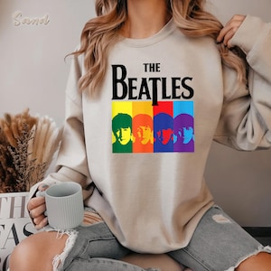 The Beatles Sweatshirt, The Beatles 70s Sweatshirt, Beatles Gifts, Rock and Roll Sweatshirt, Retro Sweatshirt, The Beatles Gift Sweatshirt