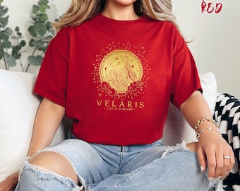 Velaris Shirt, City of Starlight, The Night Court, Velaris City Of Starlight Shirt, The Night Court, SJM Merch Shirt, Acotar Velaris Tee