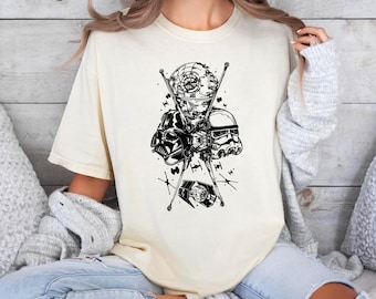Star Wars T-Shirt, Darth Vader Tee, Galaxy's Edge Shirt, Death Star Tee, Star Wars Stormtrooper Shirt, Vintage Star Wars Tee