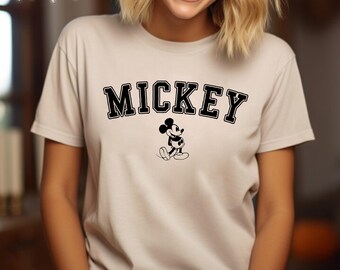 Cute Disney Mickey Mouse Shirt, Magic Kingdom Shirt, Family Birthday Gift, Mickey Mouse Shirt, Disney Vacation Shirt, Disneyland Shirt