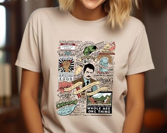 Ron Swanson Quotes Shirt, Ron Swanson Shirt, Woman of the Year Shirt, Christmas Present, Vintage Ron Swanson Tshirt, Funny Ron Swanson Merch