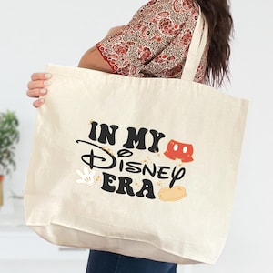 In My Disney Era Tote Bag, Disney Era Bag, Disneyworld Tote, Colorful Vacation Tote, Disneyland Mickey Tote, Mickey Mouse Fan Bag