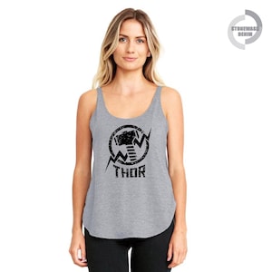 Thor Tank Top, Thor Odinson Tank Top, Avengers Tank Top, Superhero Tank Top, God of Thunder Tank Top, Hammer Throw Tank Top