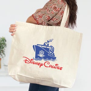 Disney Cruise Tote: Mickey Wish Vacation Bag, Let Cruise Tote Bag