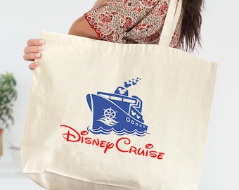 Disney Cruise Tote Bag, Disney Cruise Ship Bag, Disney Mickey Mouse Tote, Disneyland Mickey Mouse Bag, Disney World Tote