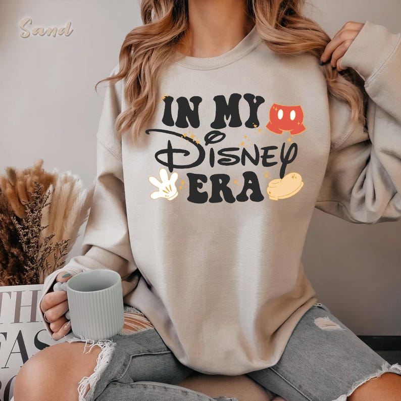 In My Disney Era Sweatshirt, Colorful Vacation Sweatshirt, Disney Era Sweatshirt, Disneyworld Sweatshirt, Disney Castle Sweatshirt