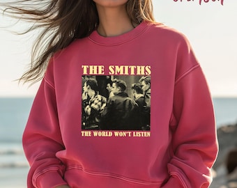 Sudadera de The Smiths, sudadera exclusiva de The Smiths, sudadera de The Smiths, sudadera estética de The Smiths, sudadera de Morrissey