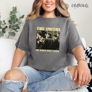 The Smiths Shirt, The Smiths Exclusive T-Shirt, The Smiths T-shirt, he Smiths Aesthetic Inpsired Tee, Morrissey, The Queen Is Dead Shirt