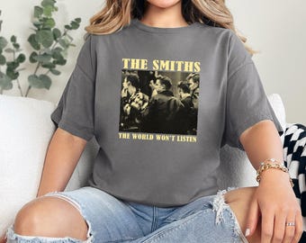 The Smiths Shirt, The Smiths Exclusive T-Shirt, The Smiths T-shirt, he Smiths Aesthetic Inpsired Tee, Morrissey, The Queen Is Dead Shirt