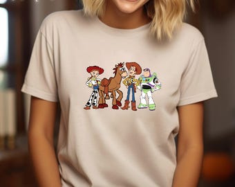 Toy Story Characters Shirts, Toy Story Group Shirts, Cool Toy Story Shirts, Woody Shirt, Disney Gift Shirt, Toy Story Gift Shirt