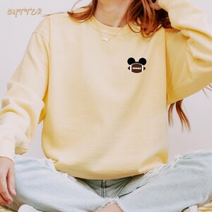 Mickey Football Shirt, Mickey Ears Shirt, Disney Shirt, Game Day Shirt, Mickey Football Game Shirt, Run Disney Shirt, Disney Family Shirt