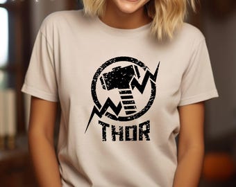 Thor Shirt, Thor Odinson Shirt, Avengers Shirt, Superhero Shirt, God of Thunder Shirt, Hammer Throw Shirt, Cartoon Avengers Shirt